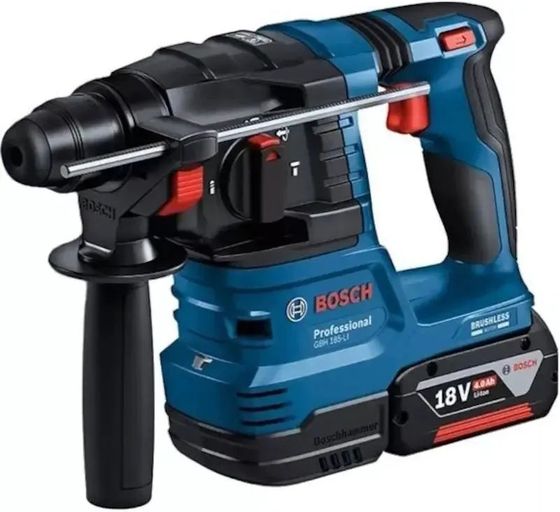 Перфоратор аккумуляторный Bosch GBH 185-LI SDS+ уд.:1.9Дж АКБ и ЗУ (кейс) (0611924022)