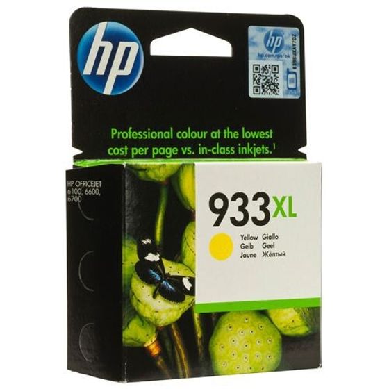Картридж струйный HP 933XL CN056AE Yellow Officejet 6100/6600/6700, Yellow