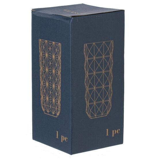 Ваза, 700 мл, L9 W9 H19,5 см