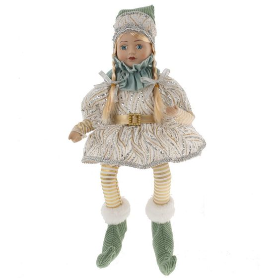 Игрушка набивная &quot;Эльф&quot; (муз, движ), L15 W11 H43 см (полка 23 см.)