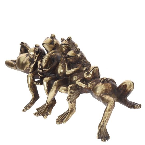 Фигурка декоративная "Лягушки", L28 W6 H10,5 см