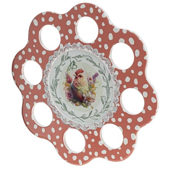 Подставка для яиц, Д22 Ш22 В1 см