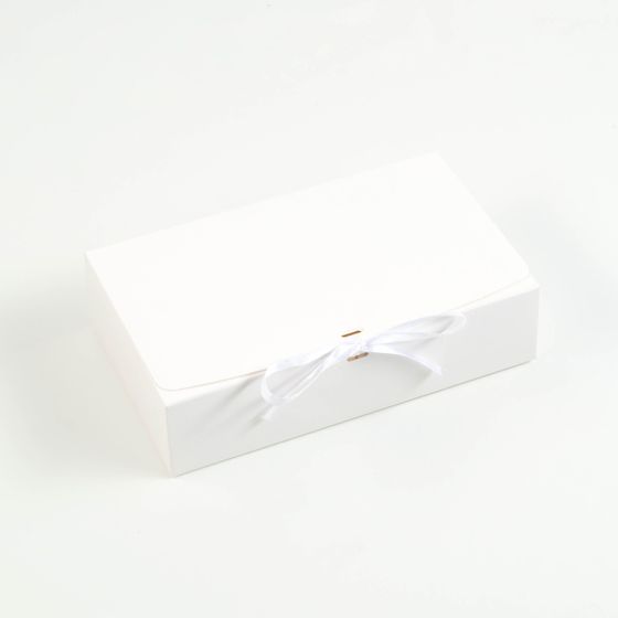 !Коробка складная 5 штук белая, 20 х 12 х 5 см