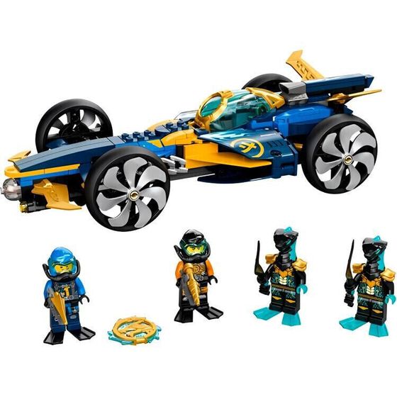 LEGO Phantom Ninja Collection Строительные блоки для скоростной лодки подводной лодки ниндзя 356 шт. 71752