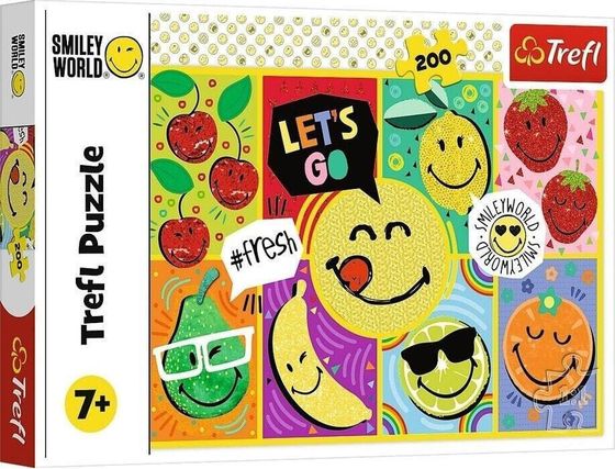 Trefl Puzzle 200 Wesoły Smiley