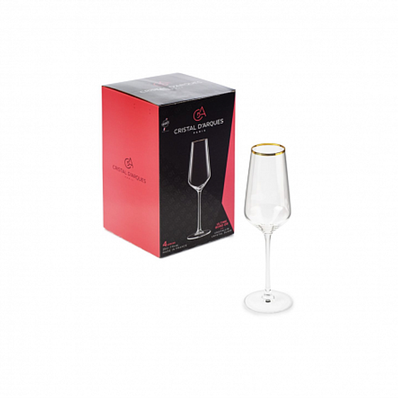 Набор фужеров для шампанского ULTIME BORD OR 4шт 230мл