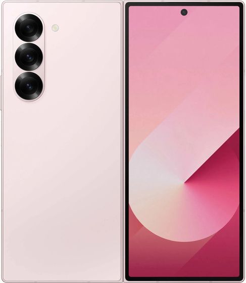 Смартфон Samsung Galaxy Z Fold 6 5G 12/256Gb розовый (SM-F956BLIBCAU)