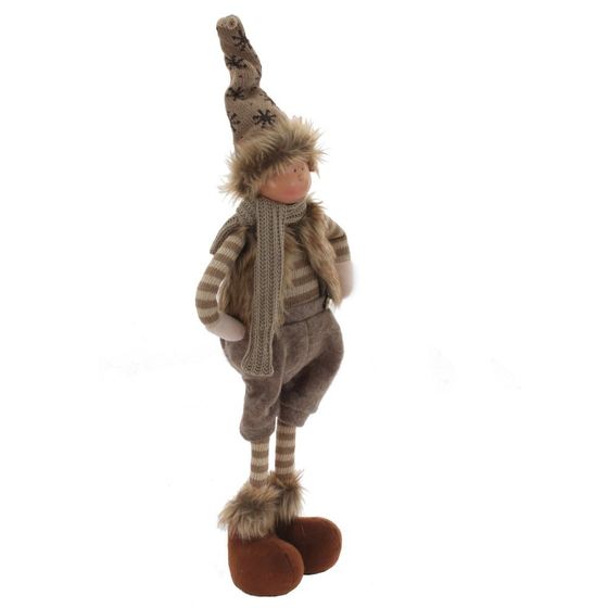 Игрушка набивная &quot;Мальчик/Девочка&quot;, L16 W9 H60/46 см, 2в.