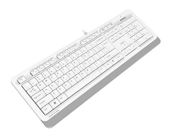 Клавиатура A4Tech Fstyler FK10 проводная белый/серый
