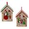 Изделие декоративное подвесное &quot;Домик&quot; с подсветкой, L5,5 W5 H9 см, 2в.