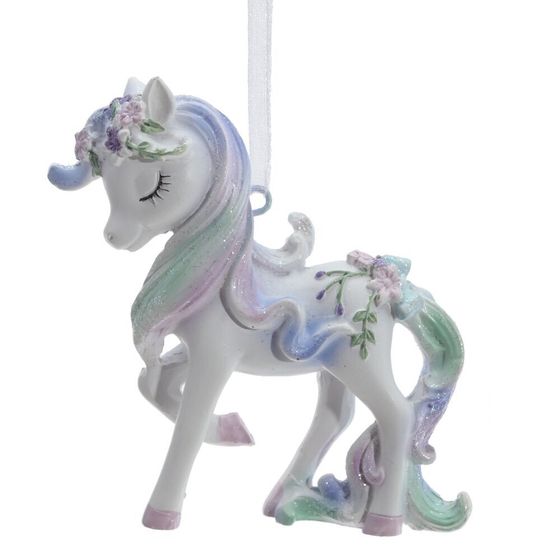 Фигурка декоративная подвесная &quot;Лошадка&quot;, L7,5 W2 H8 см, 2в.