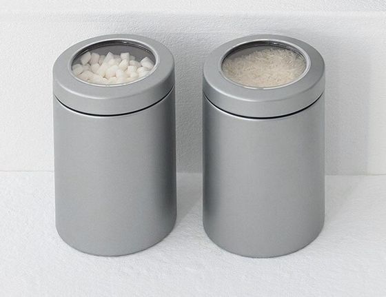 !09 Уценка (вмятина) Контейнер для сыпучих продуктов, 1,4 л, нержавеющая сталь, пластик, серебристый BRABANTIA, Бельгия
