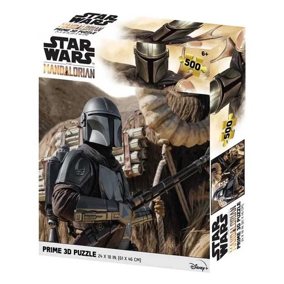 PRIME 3D The Mandalorian Din Djarin Puzzle 500 pieces