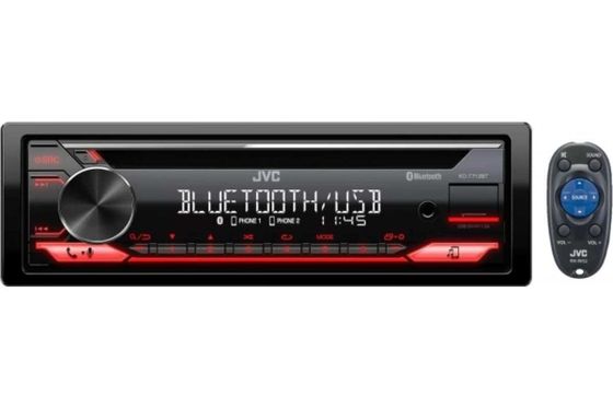 Автомагнитола CD JVC KD-T712BT 1DIN 4x50Вт