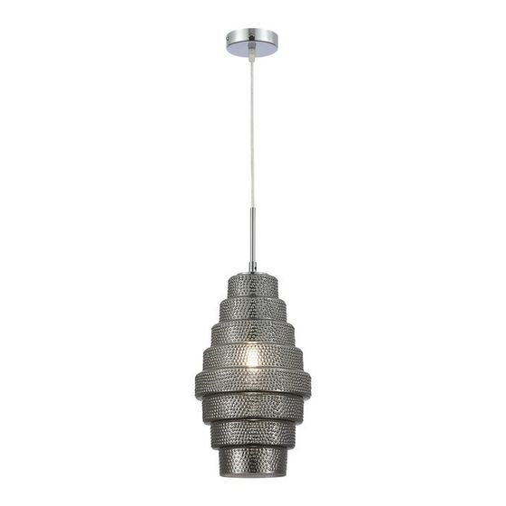 Подвес St Luce. SL1001.103.01. Rexite. 1х40 Вт, E27, 21х21х36 см, цвет хром