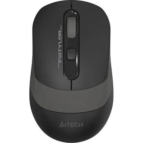 Мышь A4Tech Fstyler FM10S черный/серый оптическая (1600dpi) silent USB (3but)