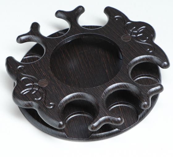 !09 Мини-бар 7 предметов Столичный, Вдохновение 500/50 мл. (графин+ 6 стопок+ подставка)