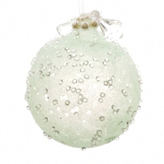 Украшение новогоднее &quot;Шар&quot;, D8 см, L8 W8 H10 см