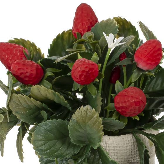 Цветочная композиция &quot;Земляника&quot;, L18 W13 H19 см