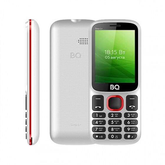 Мобильный телефон BQ 2440 Step L+ White+Red