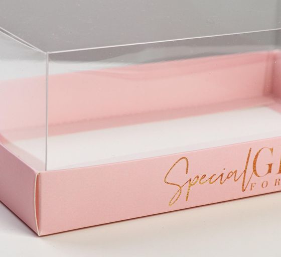 !09 Комплект из 3-х штук микс: Коробка кондитерская, упаковка, Gift, 22 х 8 х 13,5 см. (1 штука)+ Коробка кондитерская для муссовых пирожных «Сердечки», 27 х 8.6 х 6.5 см. ( 2 штуки)