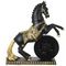 Фигурка декоративная &quot;Лошадь&quot; с часами (ААх1 н/п), L32 W9,5 H35 см