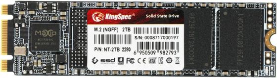 Накопитель SSD 2Tb Kingspec SATA M.2 2280 NT-2TB