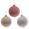 Украшение новогоднее "Шар", D8 см, L8 W8 H10 см, 3в.