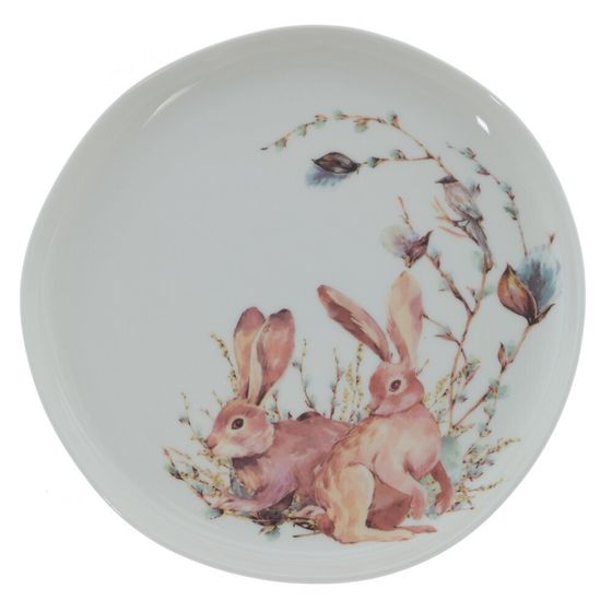 Тарелка, L20,5 W20,5 H2,5 см