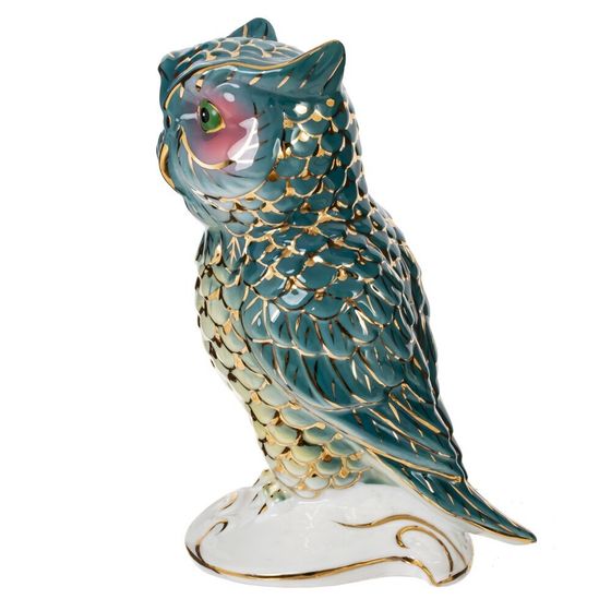 Фигурка декоративная "Сова", L8 W10 H16 см, 1 штука. дизайн микс