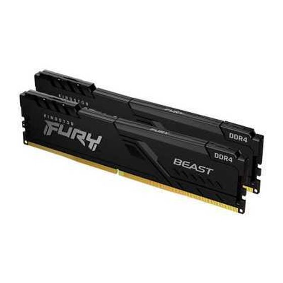 Память DDR4 2x32Gb 2666MHz Kingston KF426C16BBK2/64