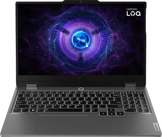 Ноутбук 15.6&quot; Lenovo LOQ 15IRX9 серый i7-14700HX 16Gb/512Gb RTX4060 DOS (83DV00URPS)