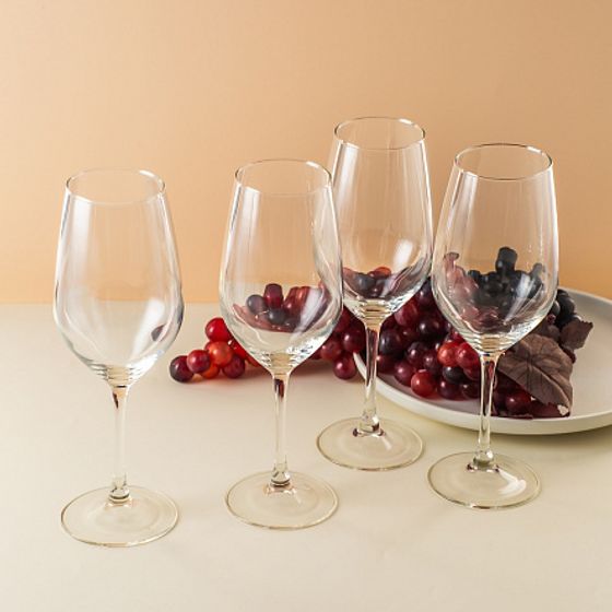 Набор бокалов ВРЕМЯ ДЕГУСТАЦИЙ БОРДО 4шт 580мл