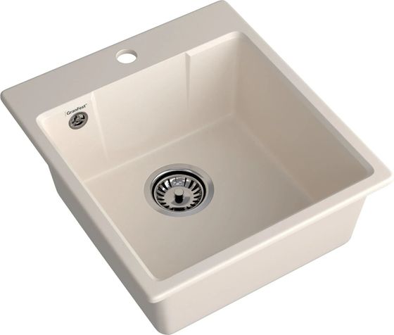 Мойка GranFest Urban 644 440*490мм кварц белый (Urban 644 white)
