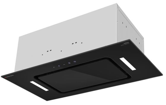 Вытяжка полновстраиваемая Meferi INBOX60BK GLASS COMFORT черный управление:сенсорное (1 мотор)