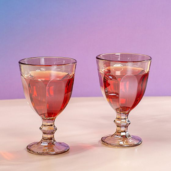 Набор бокалов для вина РОМАН ЗОЛОТОЙ МЁД 2шт 240мл