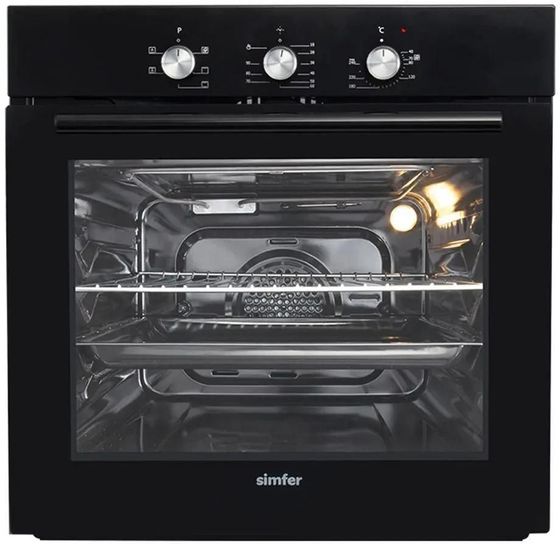Духовка электрическая Simfer B6EB16011 черный