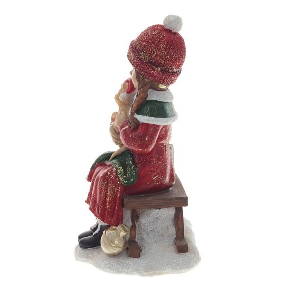 Фигурка декоративная &quot;Девочка&quot;, L13,5 W9 H17 см