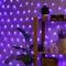 !09 Гирлянда «Сеть» 1.6 × 1.6 м, IP20, прозрачная нить, 144 LED, свечение синее, 8 режимов, 220 В