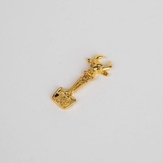 !09 НАБОР 4 ШТУКИ - Ложка загребушка на подложке "Крутого Нового Года", 1 х 4 см.