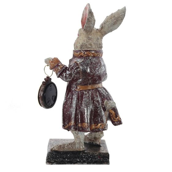 Фигурка декоративная &quot;Кролик&quot; с часами (LR44x1), L15 W15 H30 см