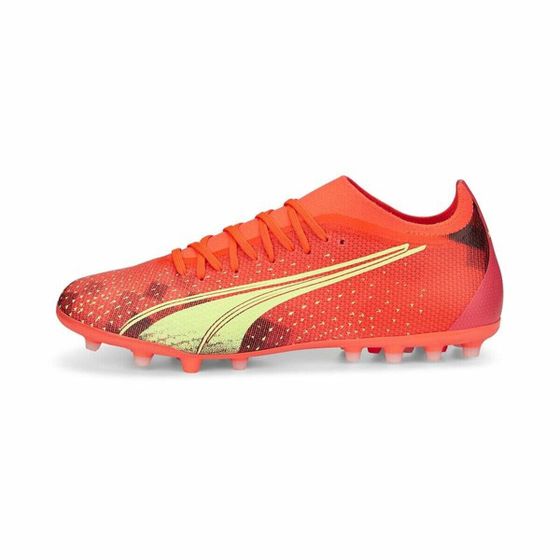 Футбольные бутсы для взрослых Puma Ultra Match MG оранжевые
