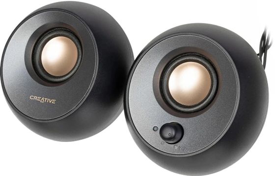 Колонки 2.0 Creative Pebble V2 MF1695 8Вт черный