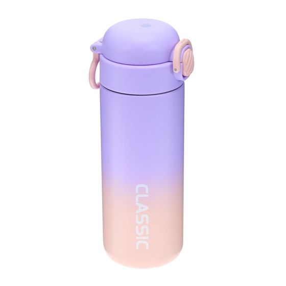 Термос, 500 мл, L7 W7 H21 см, дизайн микс