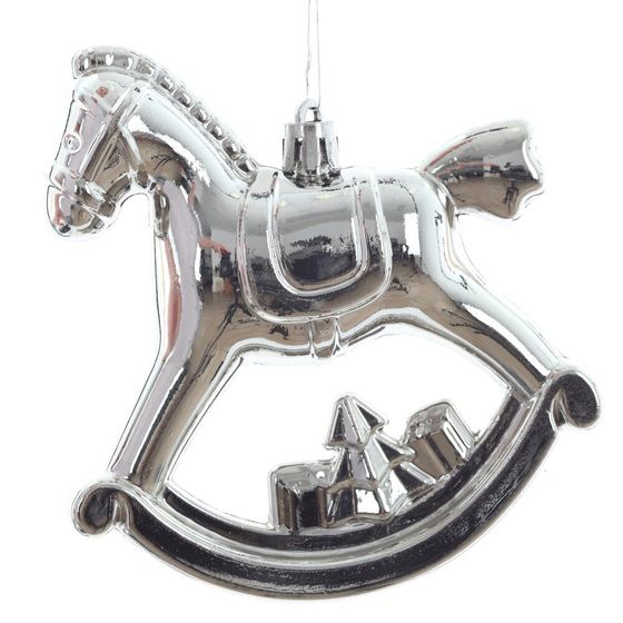 Набор из 2шт, Украшение новогоднее &quot;Лошадка&quot;, L11 W5 H10 см