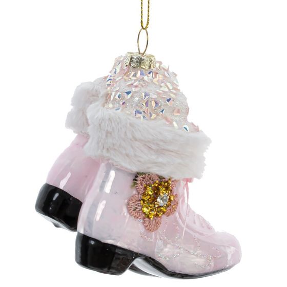 Украшение новогоднее "Сапожки", L7,5 W6,5 H9,5 см