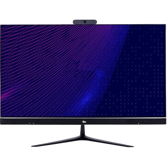 Моноблок IRU Office 23IH5P, 23.8&quot;, i5 10400, 16 Гб, SSD 1 Тб, UHDG 630, Dos, чёрный