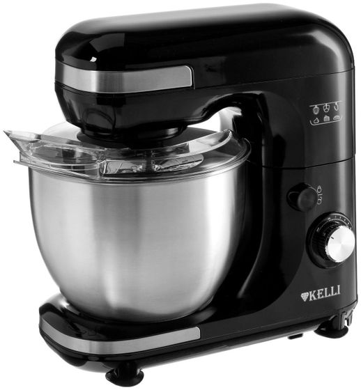 Миксер планетарный Kelli KL-5120 5л 1200Вт черный