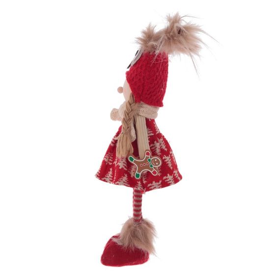 Игрушка набивная &quot;Девочка&quot;, L15 W8 H42/37,5 см, 2в.