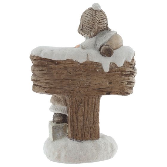 Фигурка декоративная с подсветкой &quot;Дети&quot;, L29 W17 H42 см